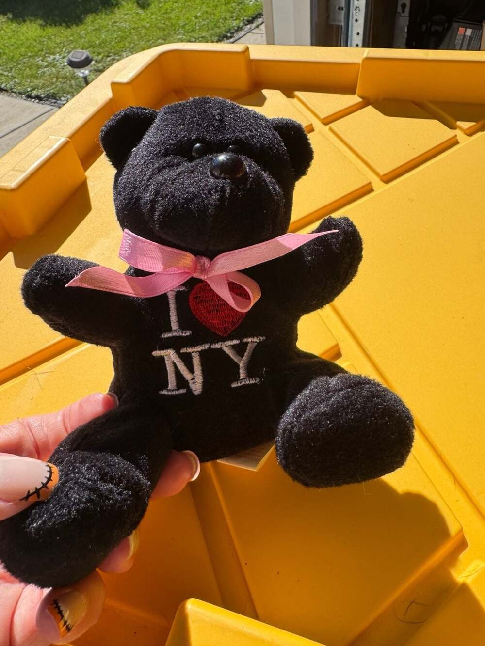 Citybears I Love NY Black Teddy Bear Plush